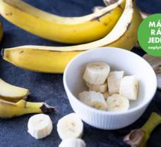 Čo s prezretými banánmi? Spravte si rýchle dezerty