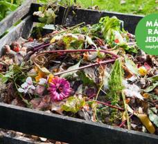 Kompostujte bio odpad a záhrada sa vám odmení