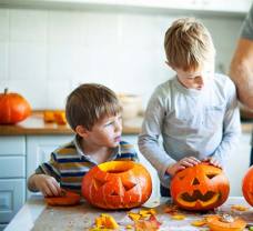 Halloweenska tekvica: Vyrobte si ju podľa jednoduchej šablóny