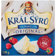 Král sýrů hermelín