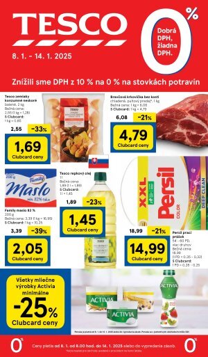 Tesco leták - Veľké hypermarkety a obchodné domy