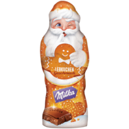 Milka perníkový santa