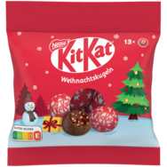 KitKat vianočné mini guľôčky