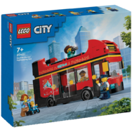 LEGO® City 60407 Červený dvojposchodový vyhliadkový autobus