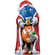 M&M's čokoládový Santa