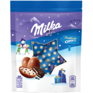 Milka Oreo vianočné guľôčky