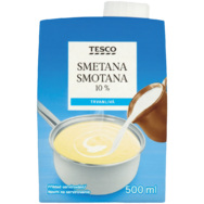 Tesco trvanlivá smotana 10%