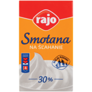 Smotana na šľahanie najm 30%