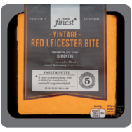 Tesco Vintage Red Leicester Bite