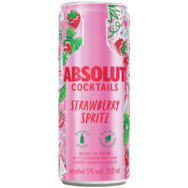 Absolut Coctails Strawberry Spritz