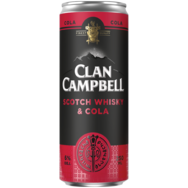 Clan Campbell whisky & cola 6 %