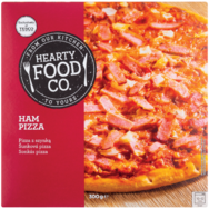 Hearty Food Co. šunková pizza