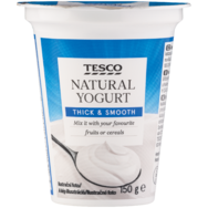 Tesco biely jogurt