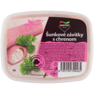 Gastro šunkové závitky s chrenom