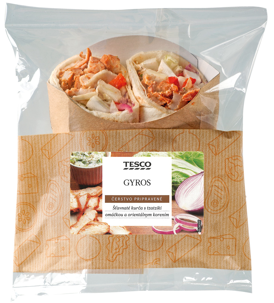 Tesco Tortila gyros 196 g