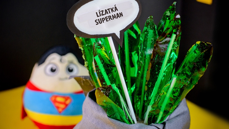 Lízanky Superman