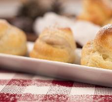 Gaštanové profiteroles