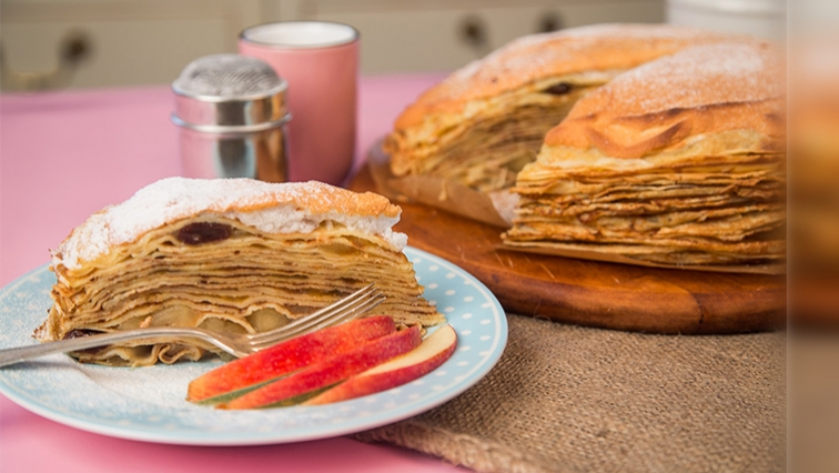 Palacinková torta pre mamičku